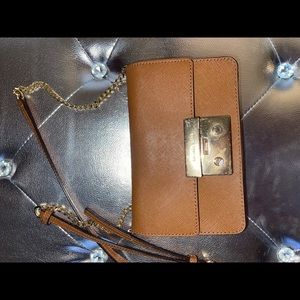 Michael Kors Purse, brown leather.